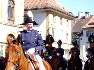 Défilé des Milices Vaudoises, Yverdon-les-Bains