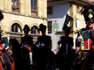 Défilé des Milices Vaudoises, Yverdon-les-Bains